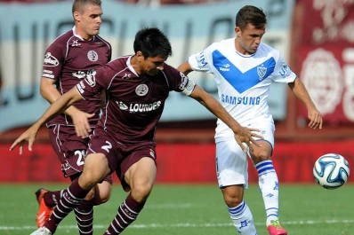 Lanús venció a Vélez en un partido vibrante