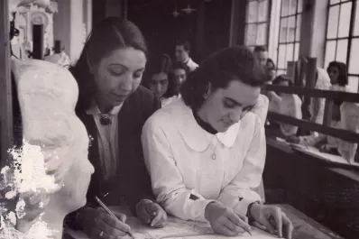 El rol de la Escuela de Dibujo fue fundamental para el desarrollo de los niños durante la edad escolar