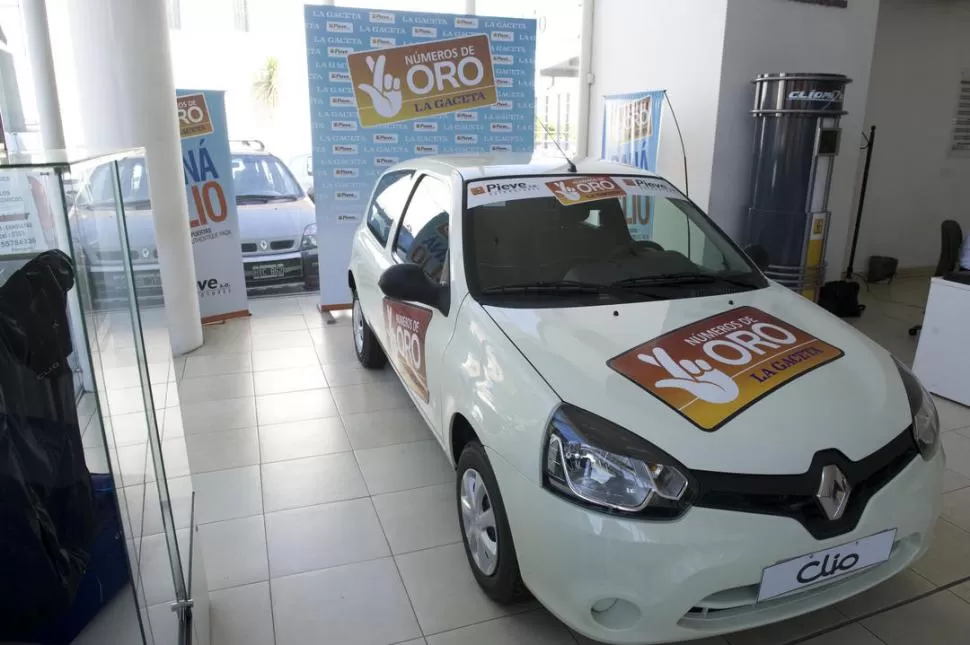 SE VIENE EL SORTEO FINAL. El Renault Clio Mío tres puertas Authentique Pack te está esperando en Pieve. la gaceta / foto de jorge olmos sgrosso