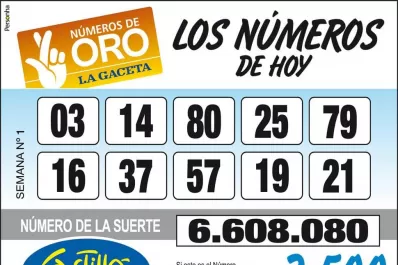 Los Números de Oro de LA GACETA