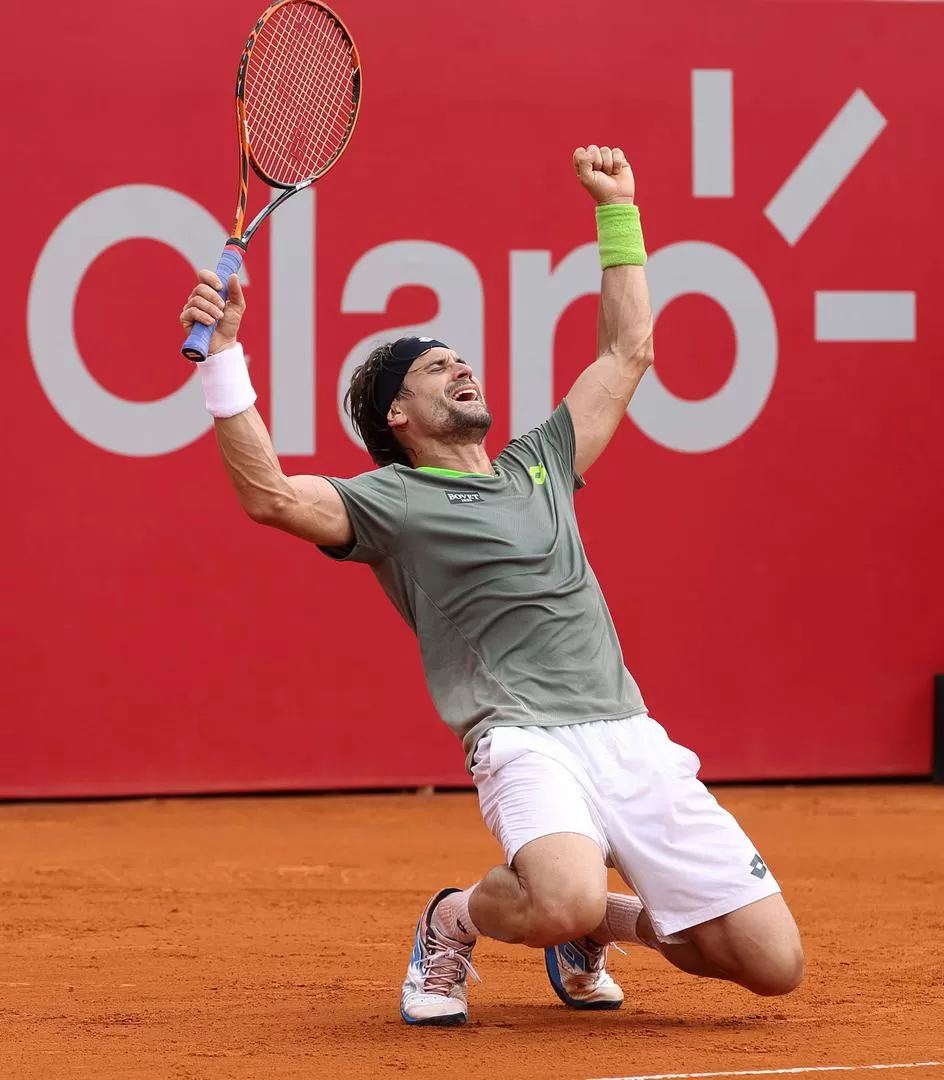 POSTAL. Ferrer festejó en Buenos Aires, pero no en Río de Janeiro.  