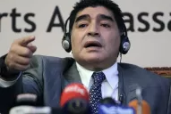 Maradona envió un mensaje de apoyo a Maduro