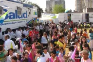 Un móvil sanitario recorre los barrios