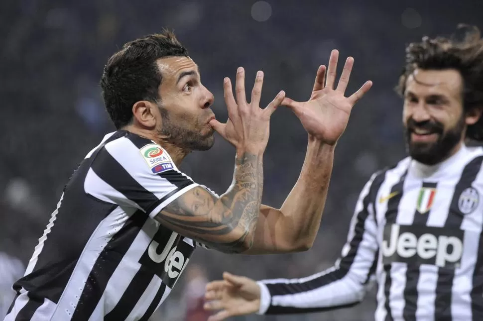 IMPARABLE. Carlos Tevez sigue dando que hablar en Italia. 