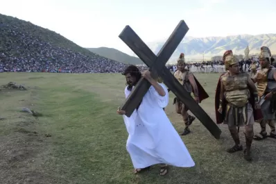 Reeditarán la Pasión en Tafí del Valle, con más efectos técnicos