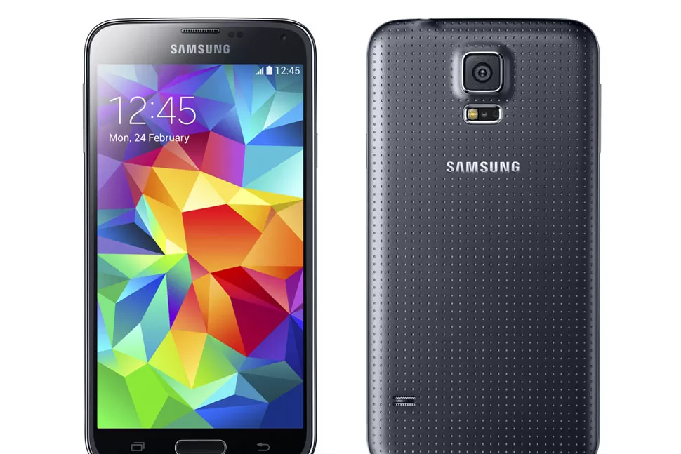 ESTRELLA. El Samsung Galaxy S5 fue el anuncio más esperado de la primera jornada. FOTO TOMADA DE ALT1040.COM