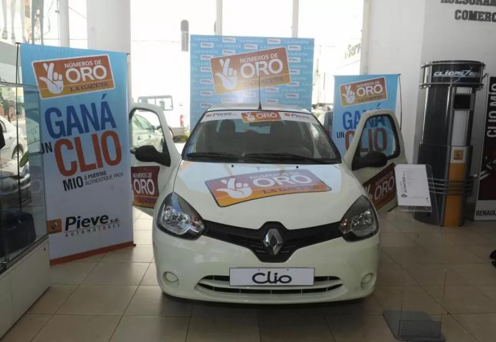 DESEADO POR TODOS. Mañana, a las 12, se sortea el Clío Mío en Pieve. la gaceta / foto de antonio ferroni (archivo)