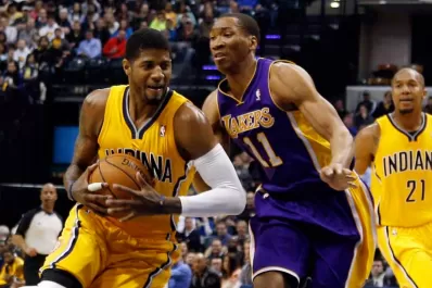Los Pacers de Scola demolieron a los Lakers