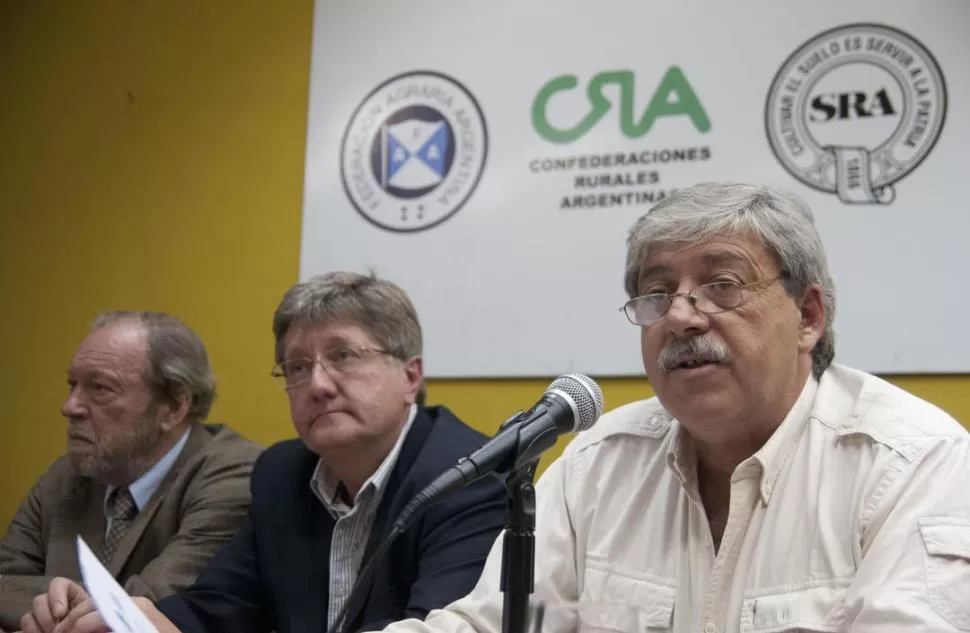 PRODUCTOR. Eduardo Buzzi integra la Mesa de Enlace Agropecuaria. 
