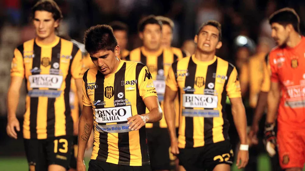 NECESITADO. Olimpo quiere un triunfo para soñar con la permanencia. TELAM.