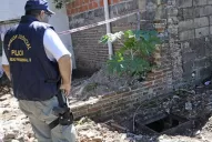 Hallan un túnel y palomas mensajeras de un grupo narco en Rosario