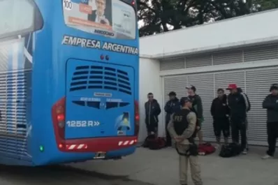 Demoraron a la barra de Newell´s en la frontera de Brasil