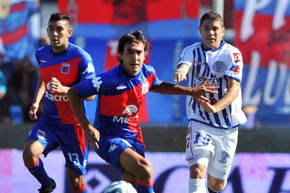 ABURRIDO. El partido que protagonizaron Tigre y Godoy Cruz. TÉLAM.