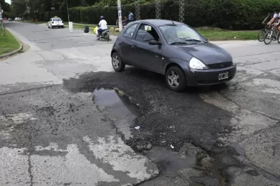 El bache de Miguel ya fue cubierto