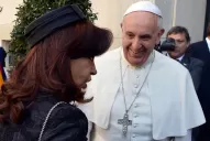 Cristina reveló detalles del encuentro con el Papa en Santa Marta