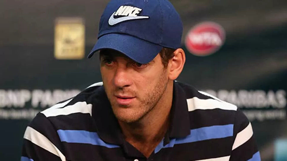 EN CAIDA. Las lesiones y los pocos resultados dejaron a Delpo al borde de abandonar el top ten. FOTO TOMADA DE ES.ATPWORLDTOUR.COM