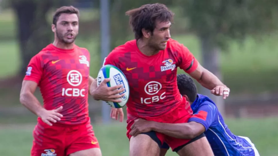 EMBAJADOR. Matías Orlando, que jugará de wing, será uno de los dos tucumanos que arrancará en Pampas XV como titular, en el partido contra Tonga. El otro será el pilar Lucas Noguera Paz. PRENSA UAR