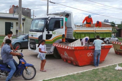 En Lomas de Tafí los vecinos separan los residuos reciclables