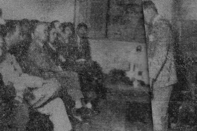 1945: El profesor Cuneo brindó dos conferencias en la UNT