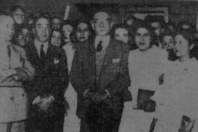 La Escuela Nacional Industrial de Cerámica de Buenos Aires visitó nuestra provincia en 1945