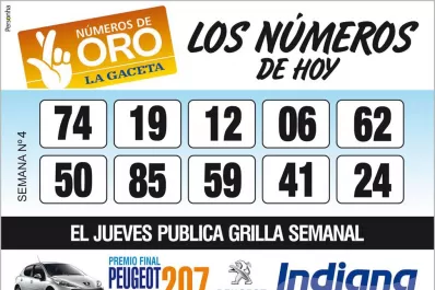 Los Números de Oro de LA GACETA