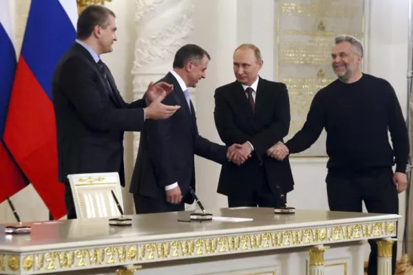 La región de Crimea quedó incorporada a Rusia