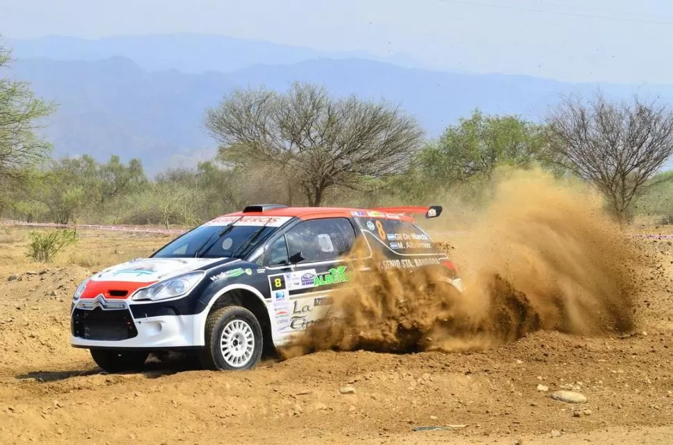 VA DE NUEVO. El aguilarense Juan José Gil De Marchi seguirá al comando del Citroën DS3 del Maxi Rally preparado por la Compañía General de Rally. 