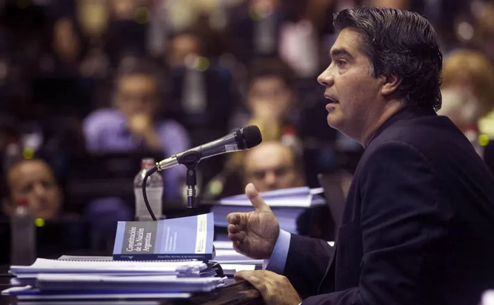 EN DIPUTADOS. Capitanich aclaró que se debería estudiar el impacto que tendría una modificación de Ganancias. TÉLAM