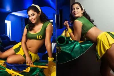 Larissa Riquelme comienza a calentar la previa del Mundial