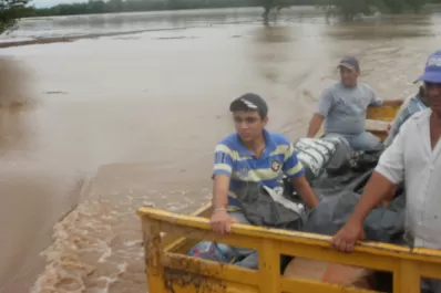 Un temporal dejó aisladas a cerca de 100 familias del sur tucumano