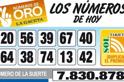 Los Números de Oro de LA GACETA