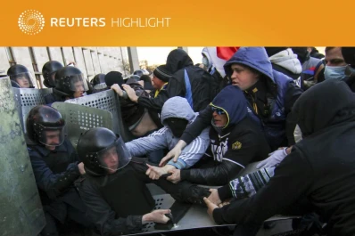 Manifestantes pro rusos tomaron edificios en Ucrania