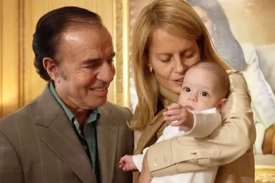 Afirman que Menem es un padre ausente