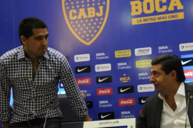 Angelici: si entendemos que Riquelme no tiene que seguir tomaremos la mejor decisión para el club