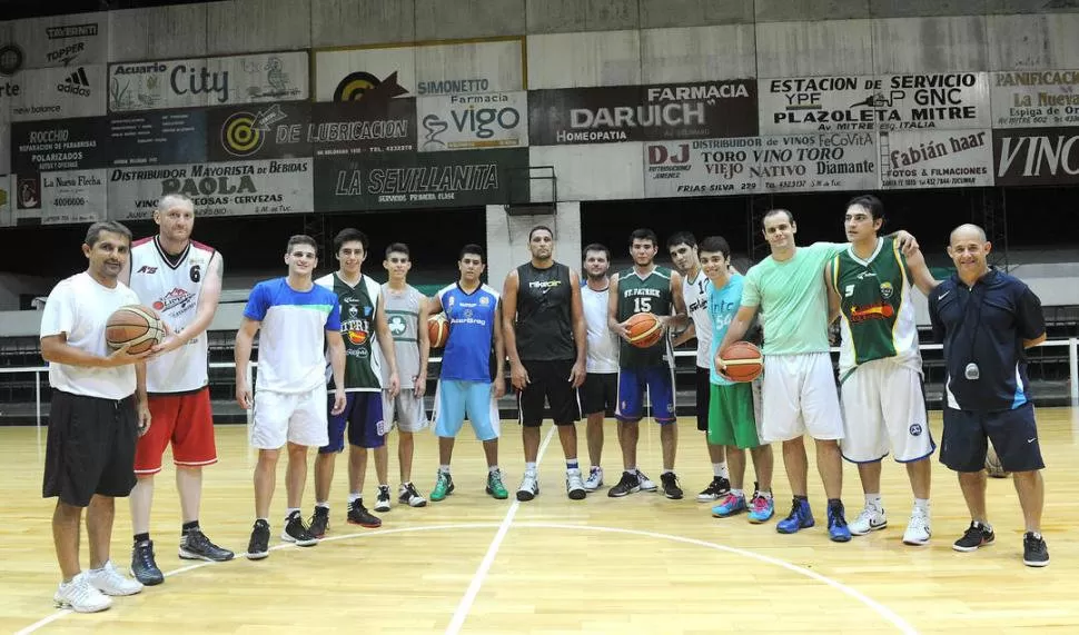 EN PROCESO. El Verde trabaja para mejorar sus instalaciones. FOTO TOMADA DE BASQUETUCUMANO.COM