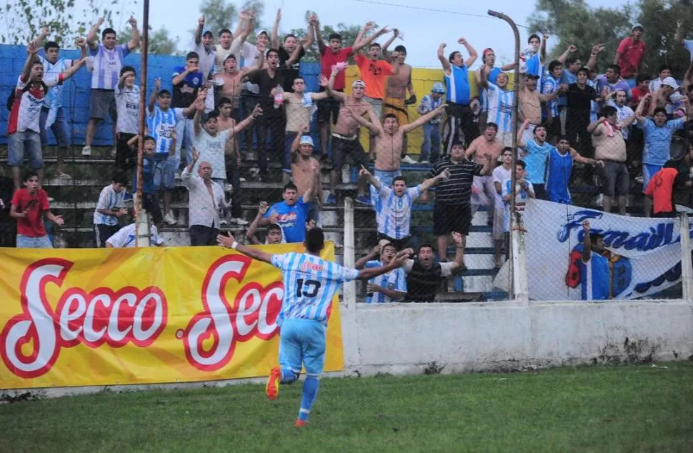 NO FALLARON. Gastón Olmos fue una de las figuras de Bella Vista que viene bien afilado: lleva ocho partidos sin perder. la gaceta / foto de osvaldo ripoll - gentileza foto del diario “el tribuno” de salta