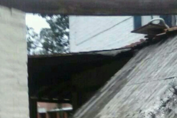 Cayó parte de un techo en la Facultad de Agronomía