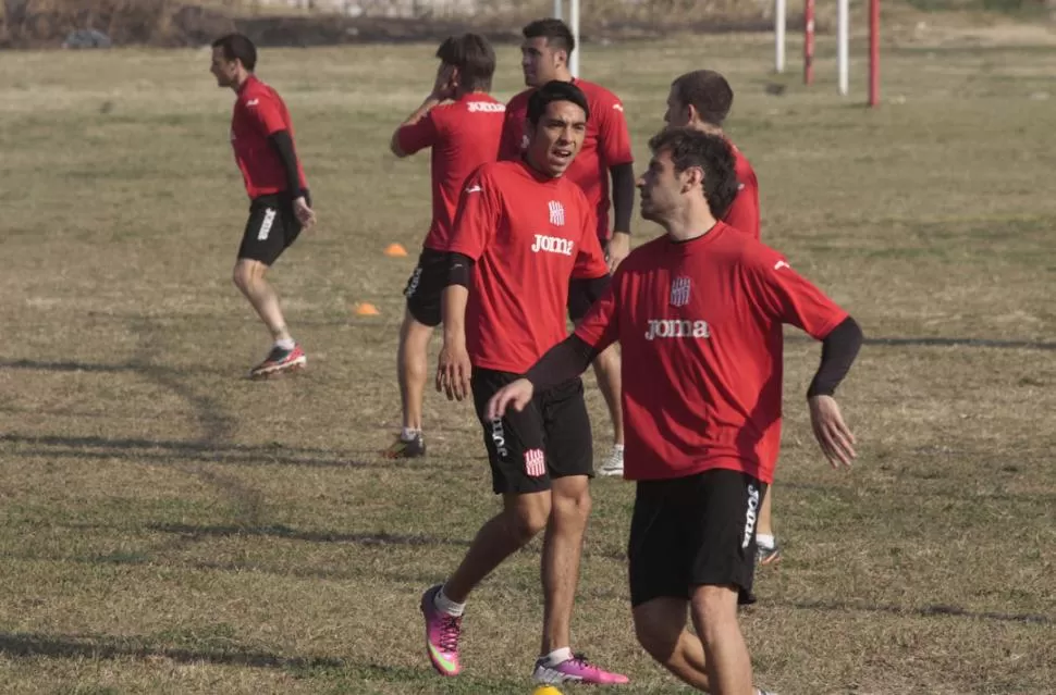 DESAFIO. Rolando Serrano dijo que trabajará para ganarse definitivamente un lugar en el equipo de San Martín. 