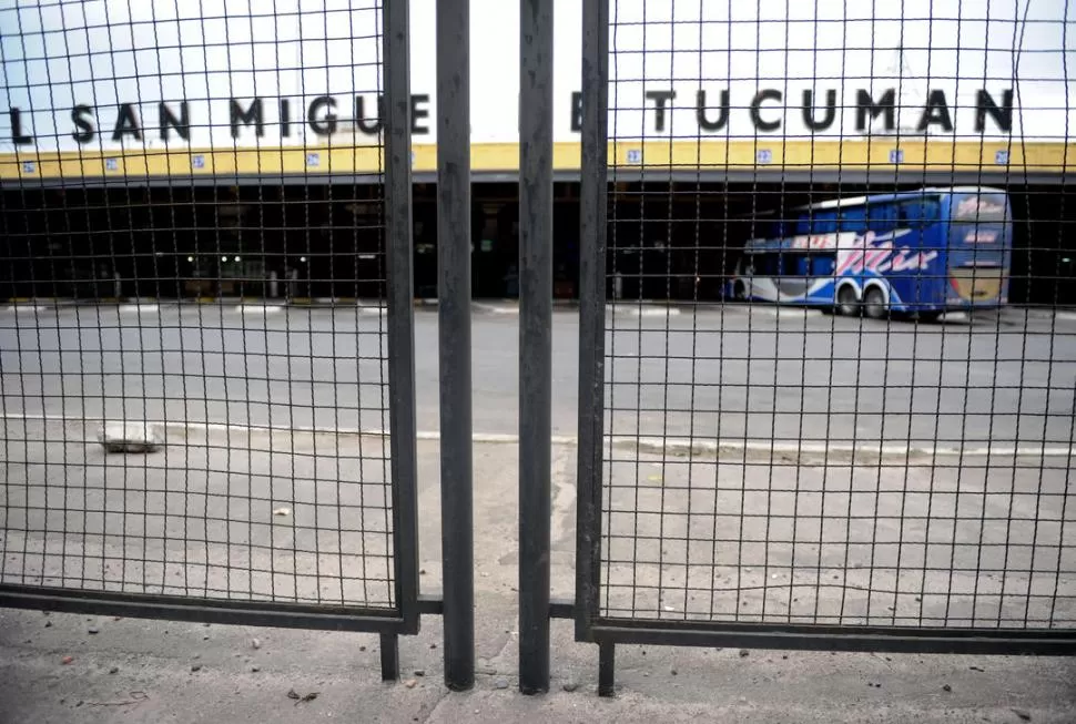 DESOLADAS. La actividad educativa fue nula y se notó en las peatonales.