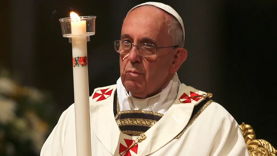 CEREMONIA. Francisco celebrará mañana la misa de Pascua y pronunciará la bendición Urbi et Orbi.