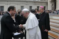 El Papa se reunió con Regino Amado y otros vicegobernadores del NOA