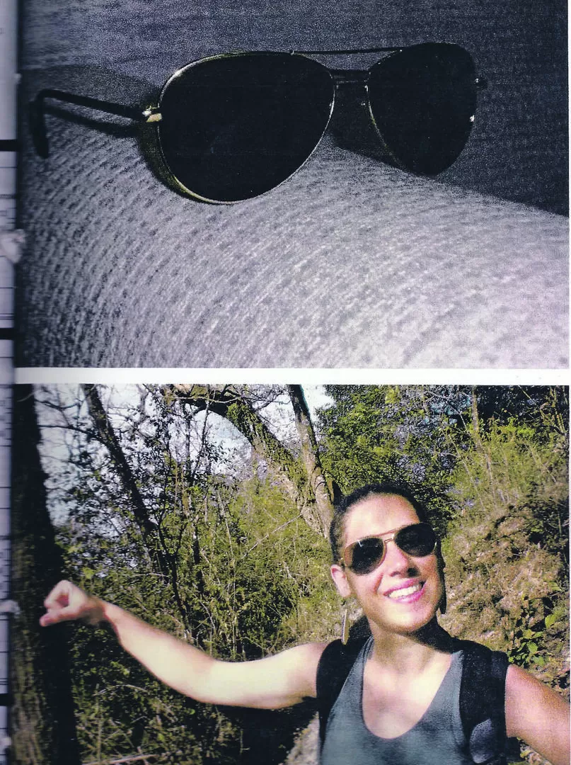 MISTERIOSA MUJER. Nadie pudo explicar porqué está foto está en la causa.  