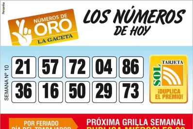 Los Números de Oro de LA GACETA