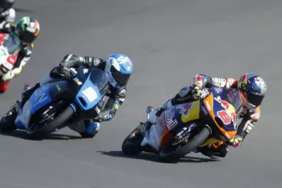 MotoGP de Argentina: Romano Fenatti  alegró a Valentino Rossi