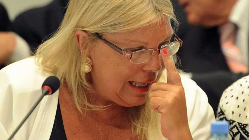 OPOSITORA. Carrió cuestionó que no se difundan los datos de la pobreza. TELAM (ARCHIVO)