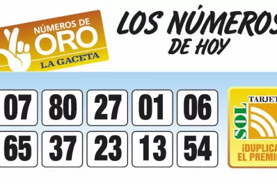 Los Números de Oro de LA GACETA