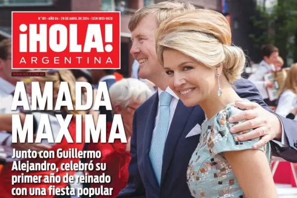 Gran festejo de guillermo y máxima
