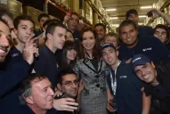 Cristina: El 1º de mayo se festeja con nuevos puestos de trabajo, no incitando ni agraviando