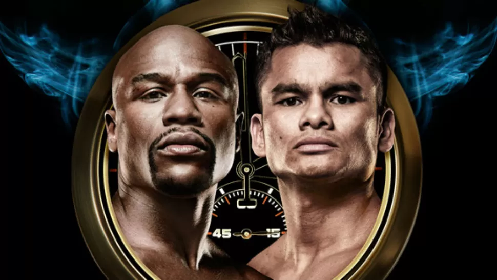 Mayweather vs. Maidana. IMAGEN DE SHO.COM