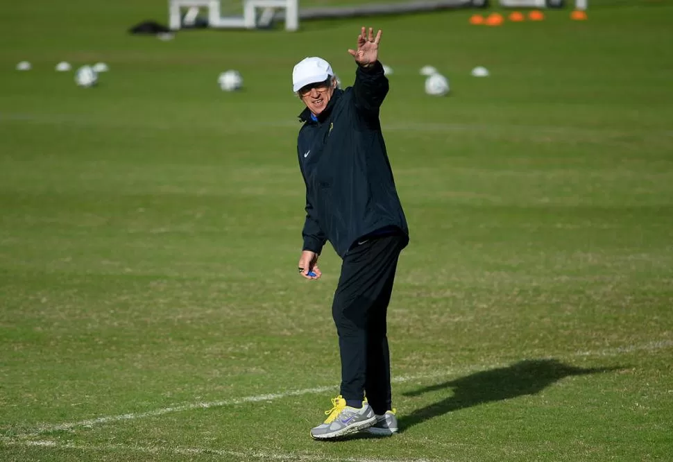 CALMA. Bianchi aún no confirmó equipo que enfrentará a All Boys. 